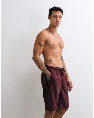 ASOS Lange Zwemshort - Wit