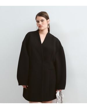 ARRANGE Curve Structured Blazer Mini Dress - Black