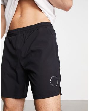 Able Active A Better Life Exists Active Shorts - Black