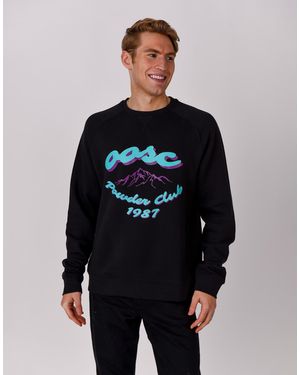 OOSC – powder club – sweatshirt - Blau