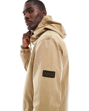Barbour Buckley Hooded Jacket - Natural