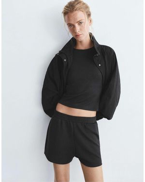 Pull&Bear – sport-shorts - Schwarz