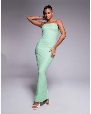 Oh Polly Palermo Embellished Corset Midaxi Dress - Blue