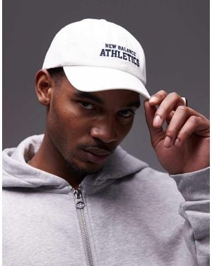 New Balance Athletics Washed Cap - White