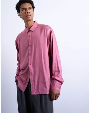 TOPMAN Camicia Vestibilità Comoda - Rosa