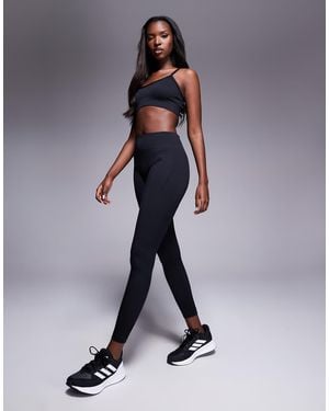 adidas Originals Adidas Training Knitted Full Length leggings - Blue