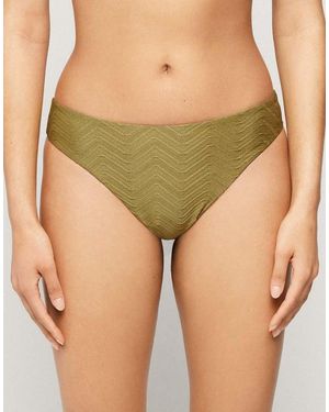 Tezenis Sparkling Brazillian Bikini Bottoms - Green