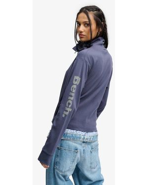 Bench x Superdry & Co Funnel Track Top - Blue