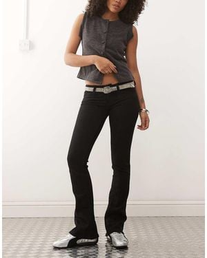 Cheap Monday Vaqueros De Campana Negros Booty Bei De