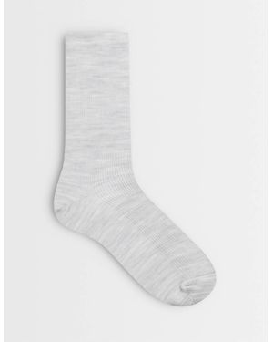 & Other Stories Calcetines De Lana Grises - Blanco