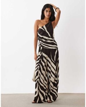 Mango Cuca Relaxed Trouser Co-Ord - White