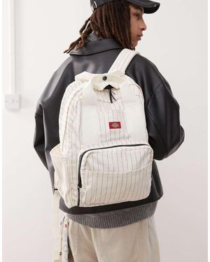 Dickies Mochila A Rayas Lisbon De - Neutro