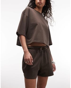 Noisy May – jersey-shorts - Braun