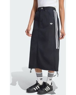 adidas Originals Fallschirmrock - Blau