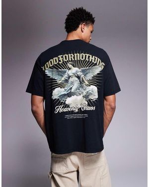 Good For Nothing Oversized T-Shirt - Blue