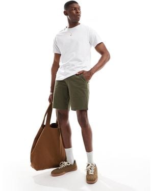 Farah Hawk Twill Shorts - White
