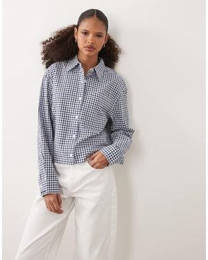 Barbour Ashwell Long Sleeve Gingham Shirt - Grey