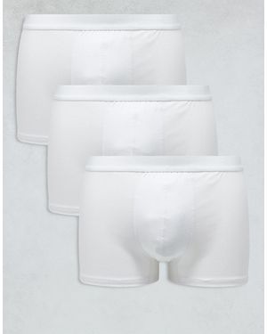 New Look – 3er-pack boxershorts - Weiß