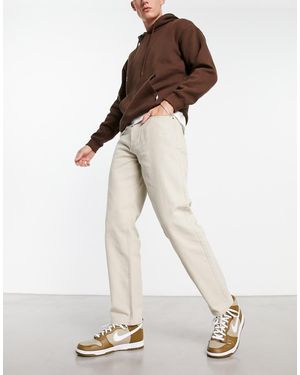New Look Straight Fit Pocket Chinos - Natural