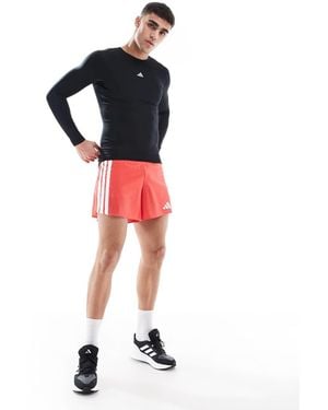 adidas Originals Adidas Running Adizero Gel Pocket Shorts - Red