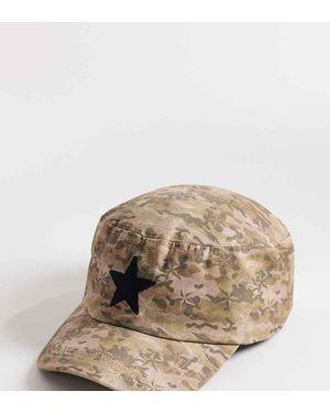 Collusion Camo With Star Applique - Natural