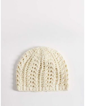Levi's Crochet Beanie - Natural