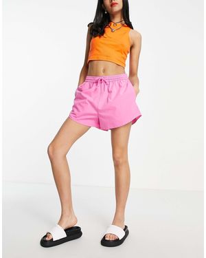 Weekday Cotton Shorts - Pink