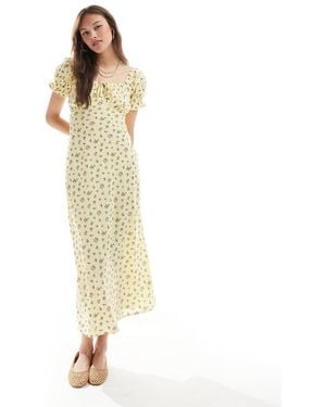 New Look Milkmaid Midi Dress - White