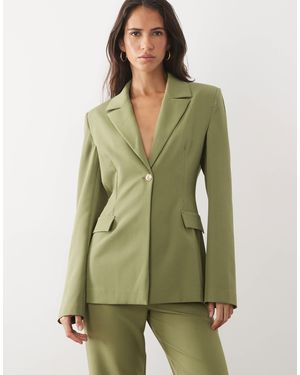ASOS Ensemble 2 pièces blazer ajusté olive - Vert