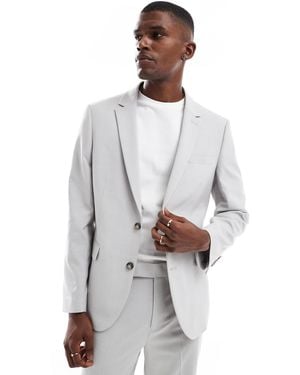 ASOS Slim Suit Jacket - White