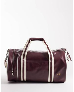 Fred Perry F Perry Classic Barrel Logo Bag - Purple