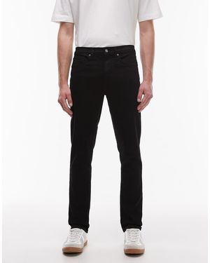 TOPMAN Jeans Skinny Elasticizzati Neri - Nero