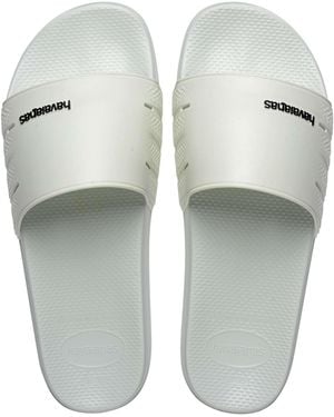 Havaianas Slides - White