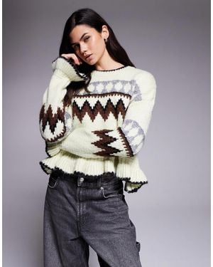 River Island – pullover - Grau