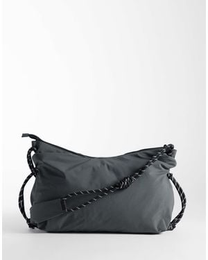 ASOS Nylon Slouchy Sling Crossbody Bag - Black