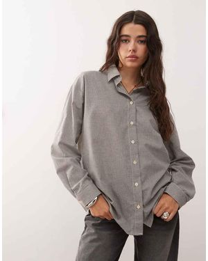 Reclaimed Vintage Oversized Shirt - Grey