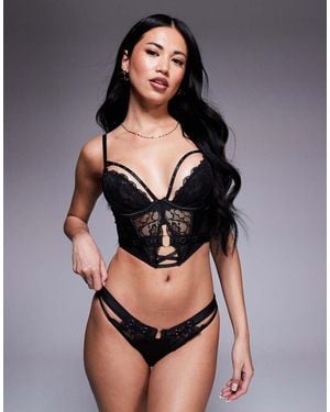 Ann Summers Undisputed Brazilian Briefs - Black