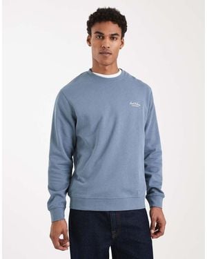Jack & Jones Felpa Con Logo - Blu