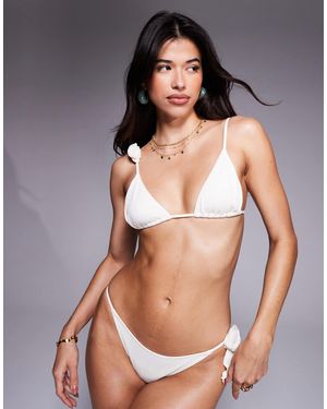 ASOS – triangel-bikinioberteil - Natur