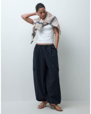 ASOS Oversized Balloon Trouser - Blue