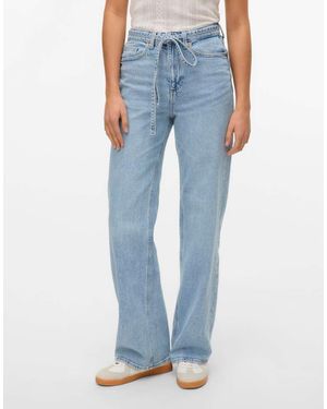 Vero Moda Wide-Fit Jeans - Blue