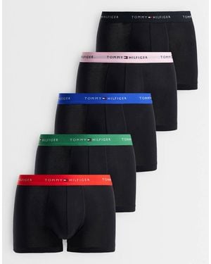 Tommy Hilfiger Signature Cotton 5 Pack Briefs - Black
