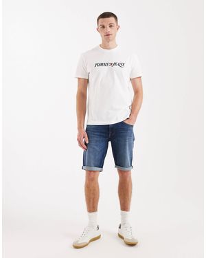 Tommy Hilfiger – ronnie – jeansshorts - Blau