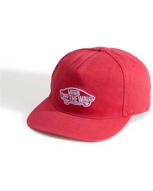 Vans Classic Snapback Hat Medium - Red