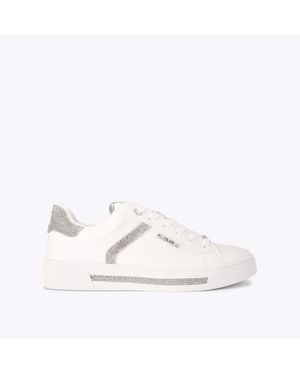 Carvela Kurt Geiger Daze Jewel Trainers - White
