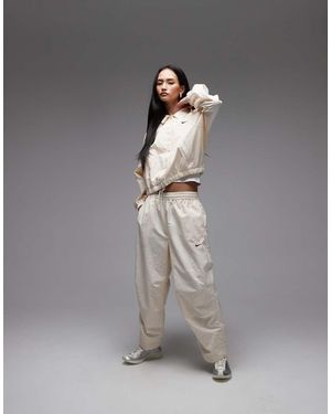Nike Woven Straight Leg Trousers - Grey