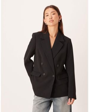 Nobody's Child Alicia Double Breasted Blazer Co-ord - Black