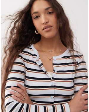 Miss Selfridge Gestreept Vest - Meerkleurig
