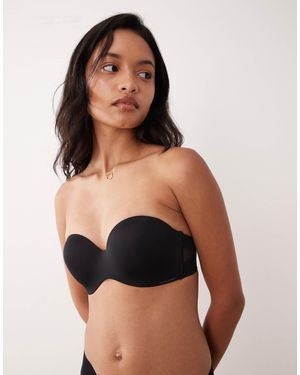 Cotton On Trägerloser, leicht gefütterter t-shirt-bh - Schwarz