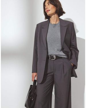 NA-KD Oversized Blazer - Grey